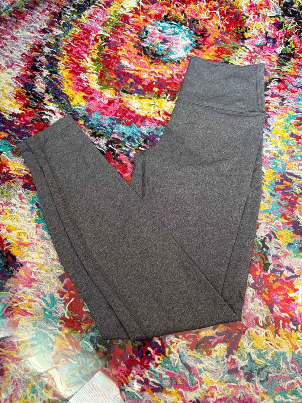lululemon athletica Gray High-Waist Leggings
